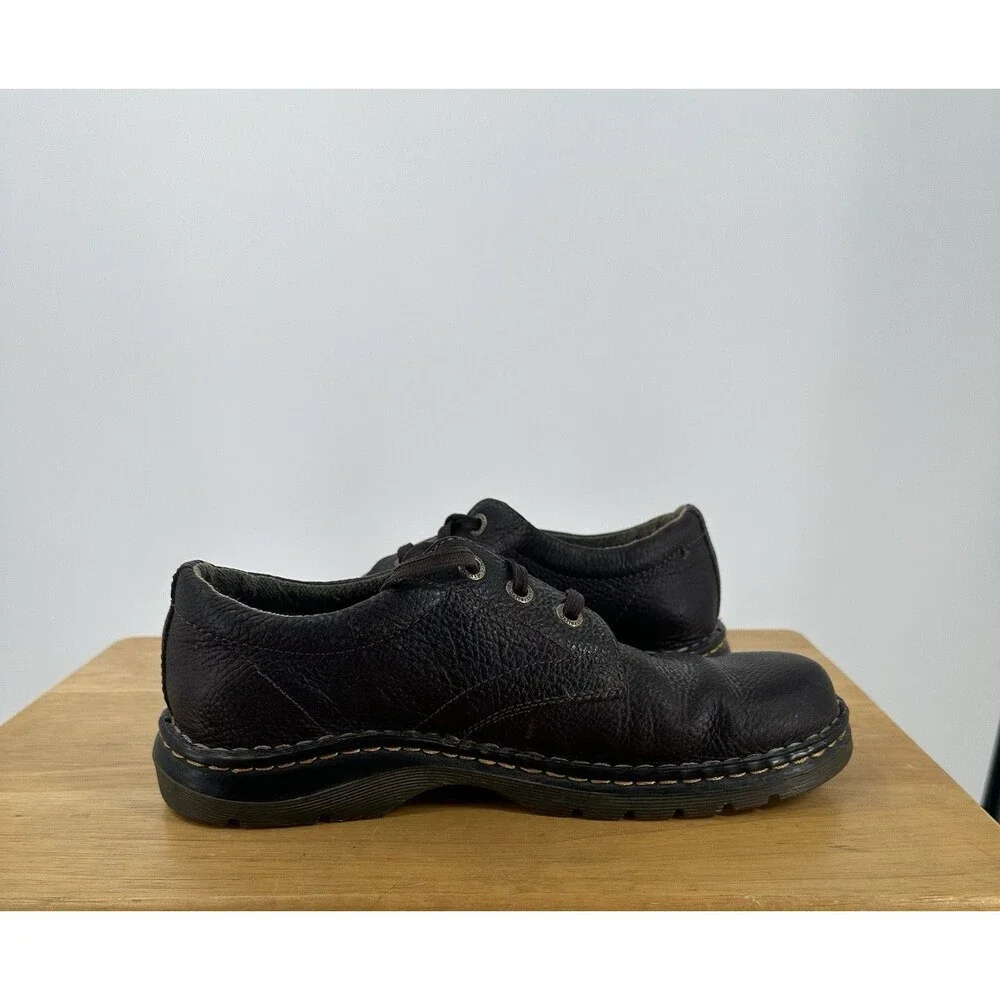 Dr. Martens Ordell Mens Size 10 Brown Gum Casual Classic Leather Oxford Shoes